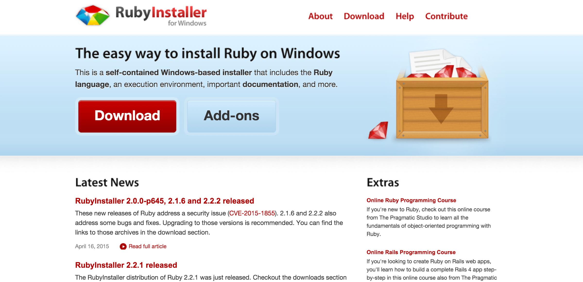 ruby_installer